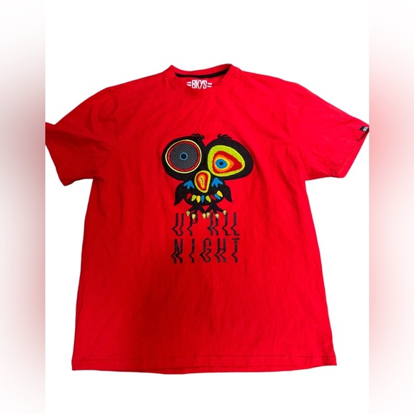 Vibrant Red Short Sleeve Tees - Picture 1 of 7